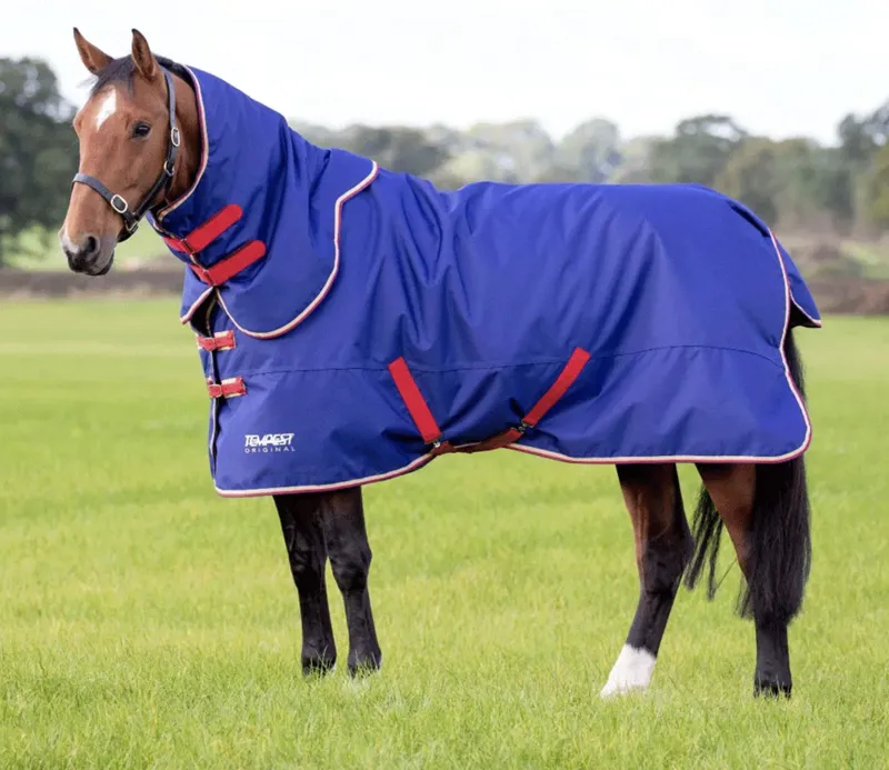 Tempest Original 100 Turnout Rug and Neck Set NAVY